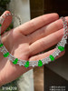 老坑玻璃帝王绿葫芦套链【3194209】具体价格微信咨询 商品缩略图1