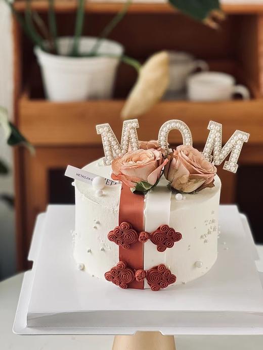 鲜花送妈妈蛋糕 商品图0