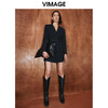 VIMAGE纬漫纪冬季新款气质时尚高腰显瘦连衣裙V2007628 商品缩略图1