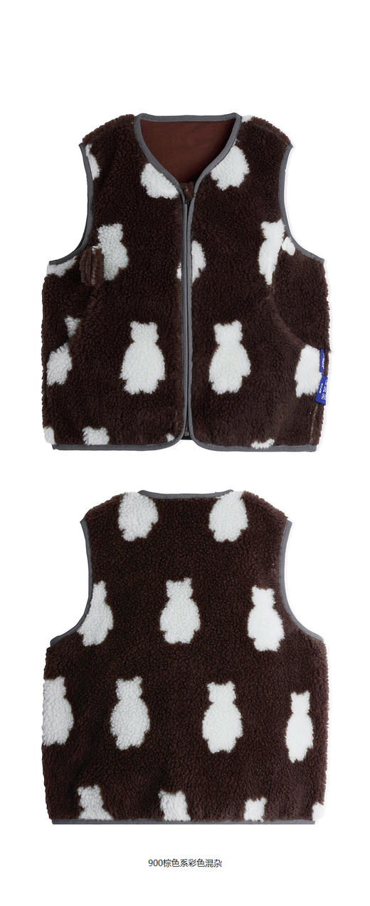 jnby  23年冬款  羊羔毛马甲 YN0511610 商品图7