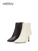 westory2023秋季新品欧美ins细跟时装靴气质优雅短靴S23DS83321 商品缩略图0