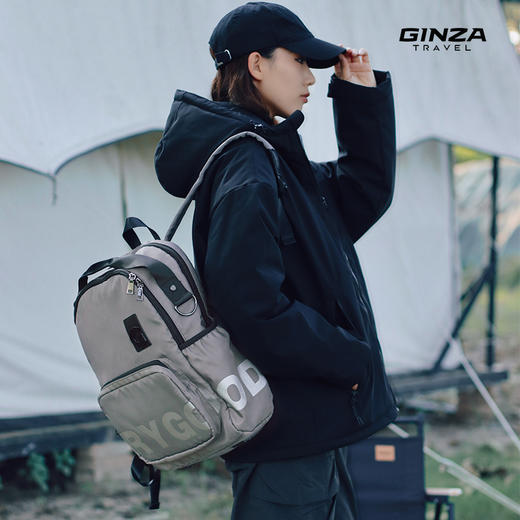 银座时尚双肩背包超轻防水系列B20052 商品图9