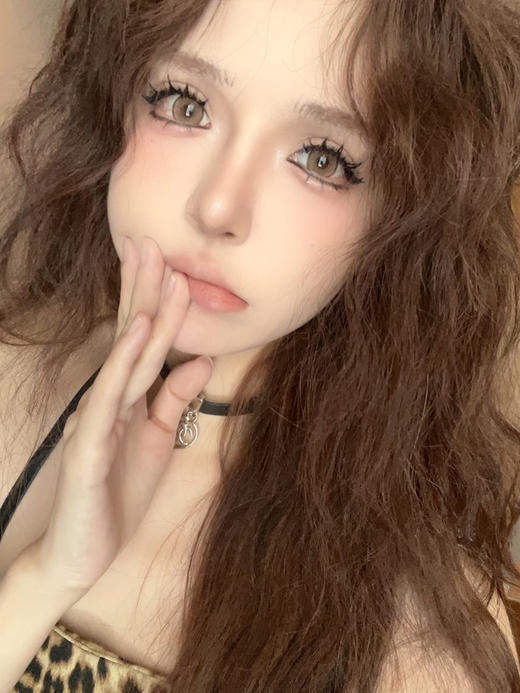 【大直径】Moonenleen-生姜裸米--14.3mm【年抛 0-1000度 无525/575】 商品图6