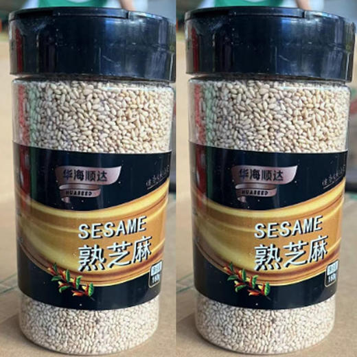 【12.9元/盒】华海顺达熟黑芝麻160g（0203635） 商品图0