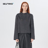 Self Who骆驼绒羊毛双面呢外套女冬季2023新款高级感宽松毛呢大衣 商品缩略图0