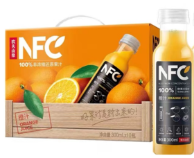 农夫山泉NFC橙汁	300ml*10