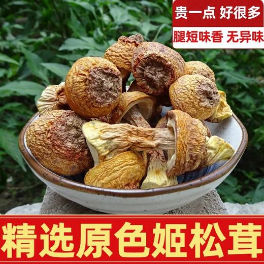 【鲜嫩爽口！干姬松茸】干货250g袋装姬松茸云南香格里拉松茸菌干福建巴西菇蘑菇健康 商品图0