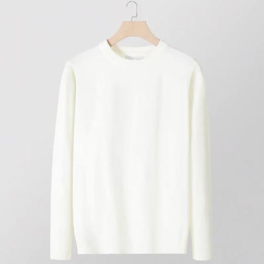 【高品质针织衫，畅销长袖线衫上衣！】毛衣男圆领打底衫男士商务打底男款长袖线衫上衣西装内搭针织衫成为成熟男士们追求时尚品味的精选。lm 商品图5