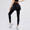 科里芙运动裤女假两件防走光透气专业训练跑步外穿健身裤 商品缩略图4