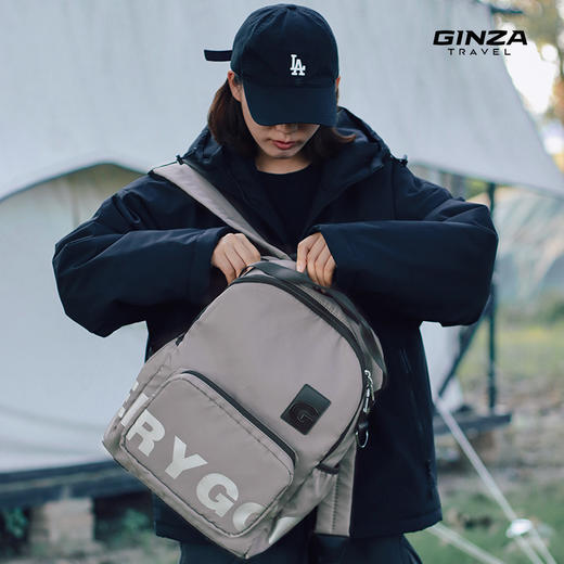 银座时尚双肩背包超轻防水系列B20052 商品图11