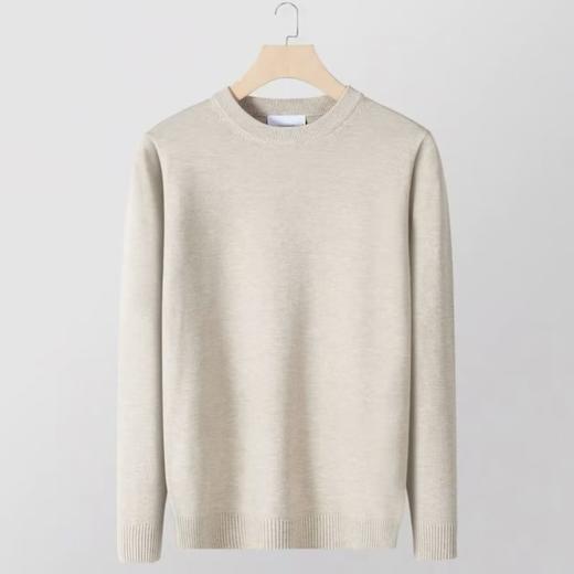 【高品质针织衫，畅销长袖线衫上衣！】毛衣男圆领打底衫男士商务打底男款长袖线衫上衣西装内搭针织衫成为成熟男士们追求时尚品味的精选。lm 商品图12