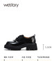 westory2023秋季新款厚底超轻百搭系带单鞋乐福鞋S23CM74041 商品缩略图2