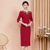 WX-88322中长款日常旗袍 商品缩略图1