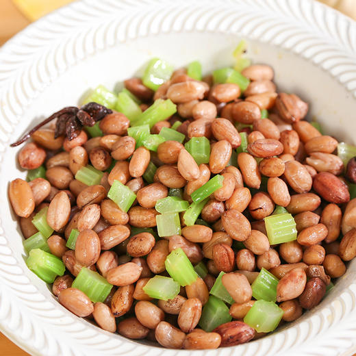 凤归巢 有机花生米 真空袋装 350g 凉拌炒菜 满口生香 越嚼越香 酵素灌溉种植花生 商品图1