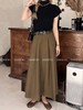 【门店同款】秋季实用主义-腰带长款半裙 154643421 商品缩略图1