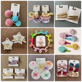 【3-5天发】Monsoon儿童发绳发圈扎头发皮筋抓夹发饰