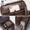 牛船长皮具斜跨包男真皮单肩包头层牛皮外贸复古男包 商品缩略图3