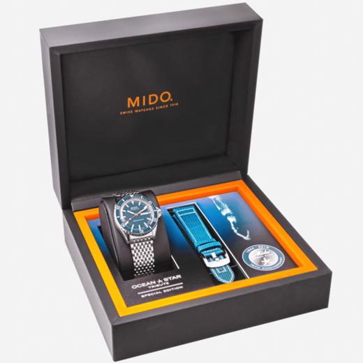 美度 MIDO 领航者系列“75周年纪念款”长动能全自动机械腕表 M026.830.11.041.00 商品图4