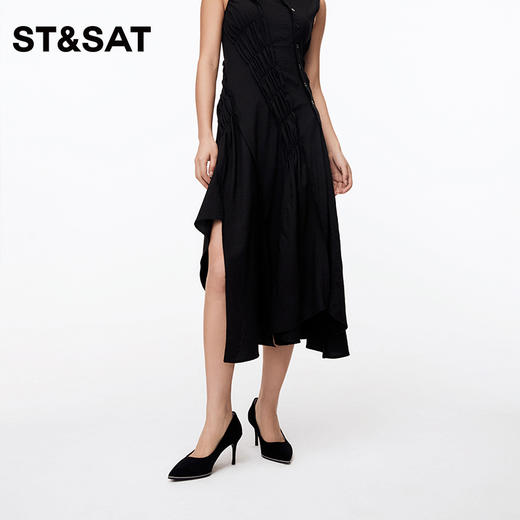 星期六魅力时尚尖头细高跟SS33111227 商品图3