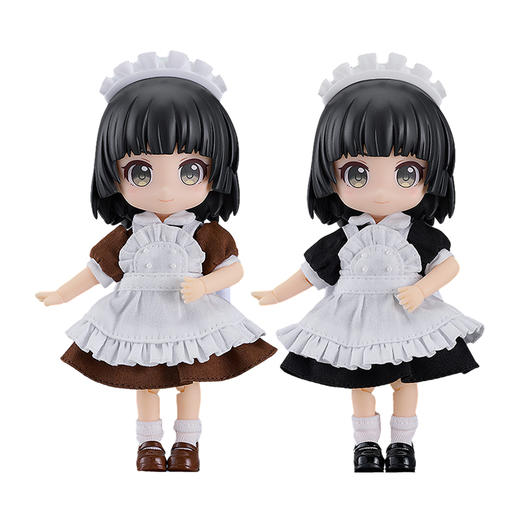 【GSC现货】粘土娃 洋服套装 女仆：迷你(褐色)/(黑色) 商品图6