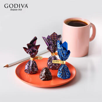 歌帝梵（Godiva）【臻心巧制】臻粹果仁巧克力高端礼盒20颗200g  休闲零食节日礼物 商品图0