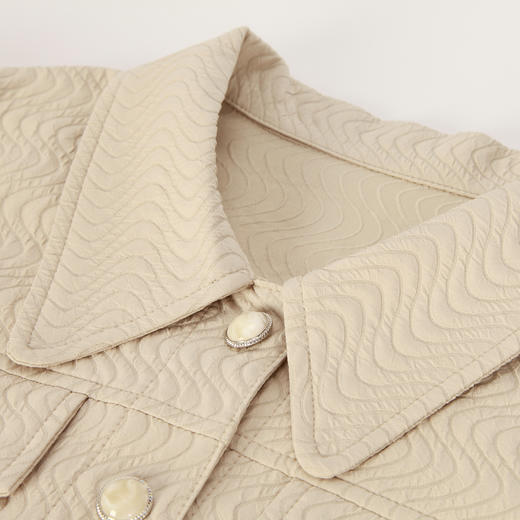 NG843斯尔丽2023秋季新款翻领小外套搭配无袖圆领连衣裙 商品图4