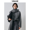 VIMAGE纬漫纪冬季新款时尚宽松舒适高领毛衣套头女上衣V2001610 商品缩略图1