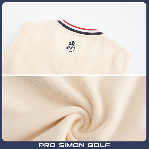 BMW-108C( PROSIMON高尔夫秋冬男款V领针织马甲背心) 商品图4