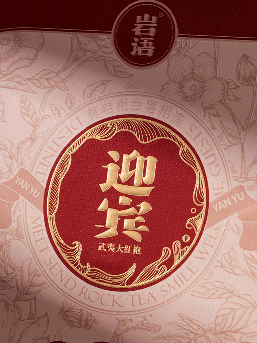 岩语 迎宾大红袍 茶叶礼盒装中火武夷岩茶正宗乌龙茶送礼长辈249g 商品图3