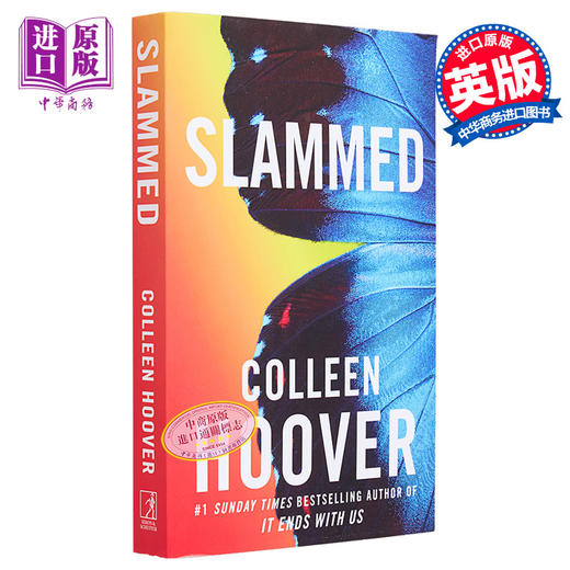 【中商原版】因为深爱 所以放手 Slammed 英文原版 Colleen Hoover 科林 胡佛处女作 北美晋江文学 爱情小说 言情女王 商品图0