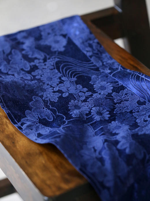 牧衣游原创 提花丝麻腰封百搭------- 幽意【不支持会员折】 商品图2