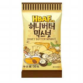 芭蜂蜂蜜黄油混合坚果仁30g/袋