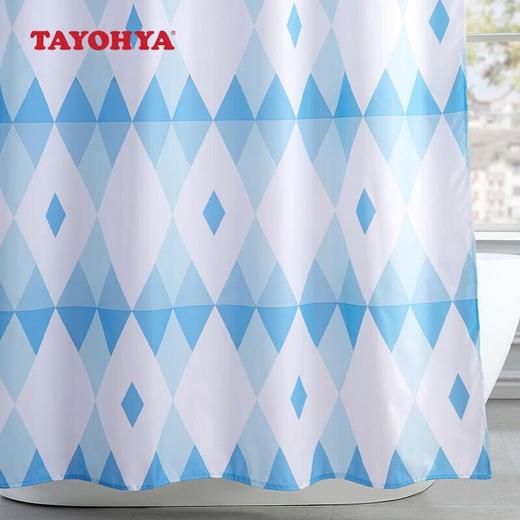 【多样屋专柜】多样屋浴室浴帘防水布免打孔淋浴帘卫生间干湿分离花园玫瑰粉色1.8m*1.8m 商品图4