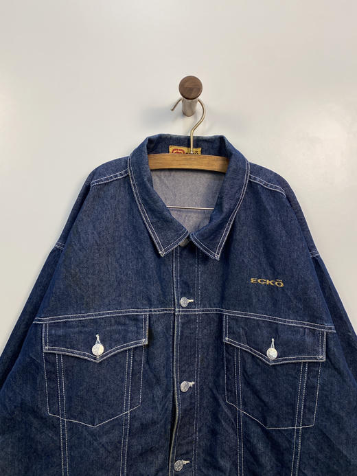 Y2K Vintage ECKO 牛仔外套  休闲外套 _CJK(2XL) 商品图0