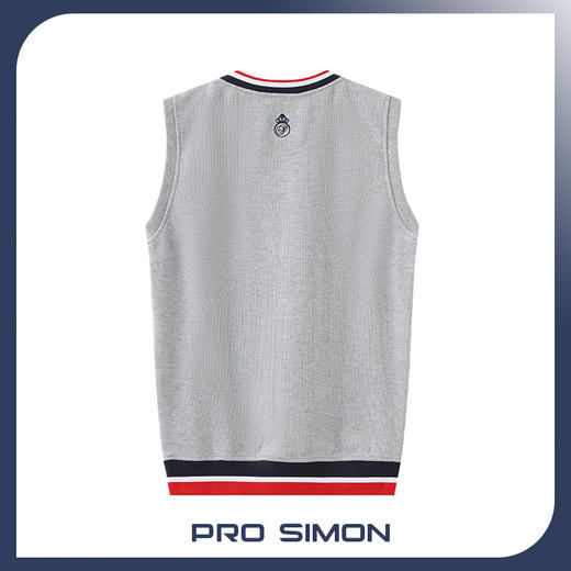 BMW-108A( PROSIMON高尔夫秋冬男款V领针织马甲背心) 商品图1