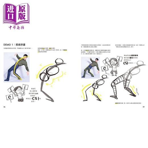 【中商原版】咻！30秒神奇手势画（1）姿势篇 港台艺术原版 Satoh Fukurow 三采出版 商品图3