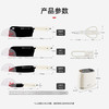 【刀具套装热卖TOP1】OOU白色德国钢材不锈钢刀具套装厨房专用菜刀家用切菜板砧板刀架 商品缩略图6