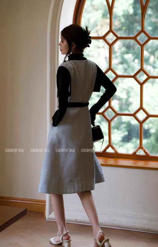 【门店同款】秋季重工小香钉珠长马甲裙 154458292 商品图5