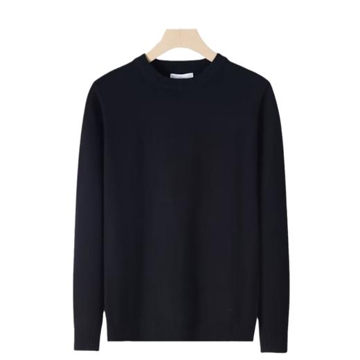 【高品质针织衫，畅销长袖线衫上衣！】毛衣男圆领打底衫男士商务打底男款长袖线衫上衣西装内搭针织衫成为成熟男士们追求时尚品味的精选。lm 商品图4