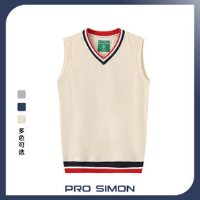 BMW-108C( PROSIMON高尔夫秋冬男款V领针织马甲背心)