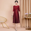 WX-88525年轻气质长款优雅旗袍 商品缩略图0