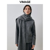 VIMAGE纬漫纪冬季新款时尚宽松舒适高领毛衣套头女上衣V2001610 商品缩略图7