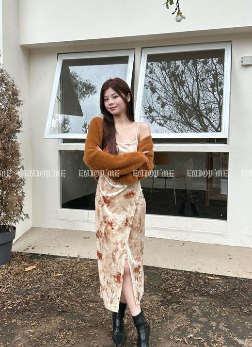 秋季浪漫主义-披肩配丝绒吊带裙套装 154576563 商品图3