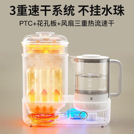 韩国 小白熊 多功能调奶消毒烘干器 商品图2