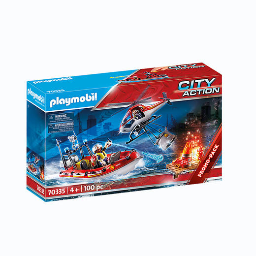 德国 playmobil 摩比 消防系列 救援任务-PM70335 商品图0