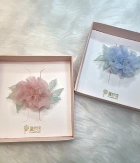 pureshare蓬纱馆 中秋发饰芍药花发夹