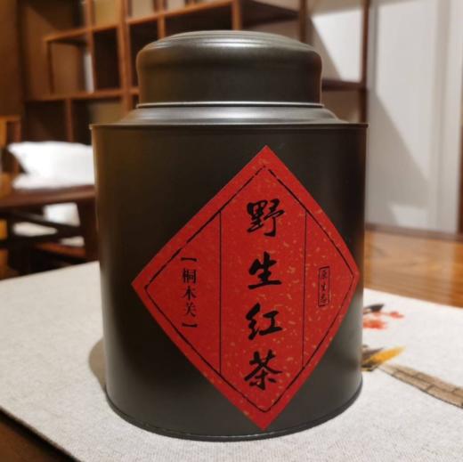 【武夷山桐木关野生红茶】 500g/罐（每罐配礼袋1个）高山野生 正山小种红茶 原料采摘自海拔850米的高山地域（5天左右发） 商品图0