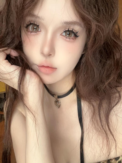 【大直径】Moonenleen-生姜裸米--14.3mm【年抛 0-1000度 无525/575】 商品图7