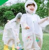 (包邮)shukiku儿童透明亲肤雨衣（三种颜色） 商品缩略图1