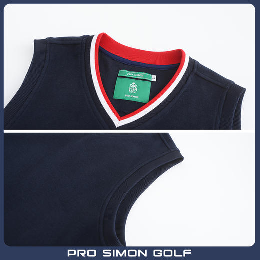 BMW-108B( PROSIMON高尔夫秋冬男款V领针织马甲背心) 商品图2